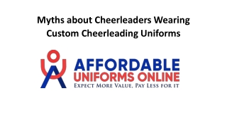 Cheer and Cheerleading Uniforms
