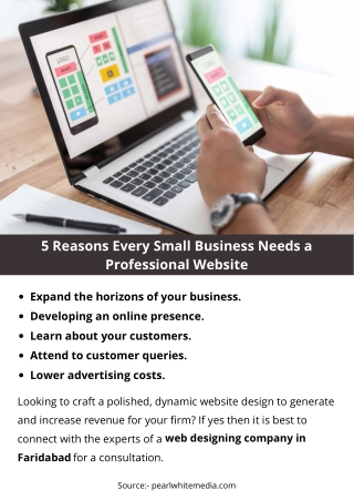 5 Reasons Every Small Business Needs a Professional Website