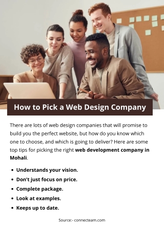 How to Pick a Web Design Company