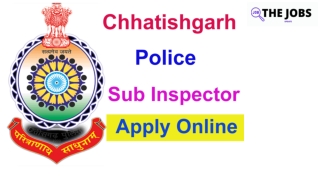 CG Police SI Recruitment Apply Online