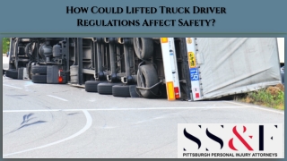 How Could Lifted Truck Driver Regulations Affect Safety?