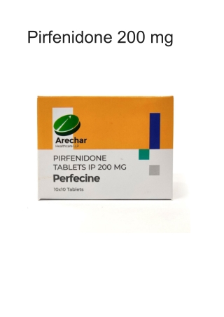 Pirfenidone 200 mg tablet