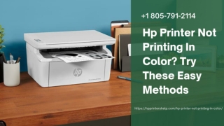 HP Printer Not Printing Colors? 1-8057912114 Hp Printer Helpline