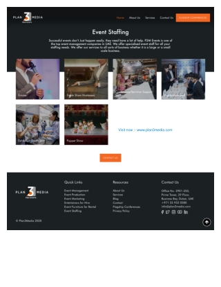 Event staffing by the best event management company in Dubai
