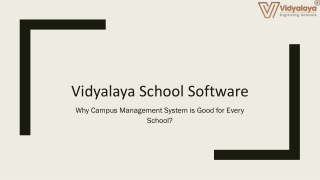 Why Campus Management System is Good for Every School