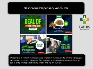 Best online Dispensary Vancouver