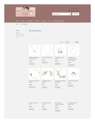 Buy Gold Jewellery for Women Online at Best Prices in Australia