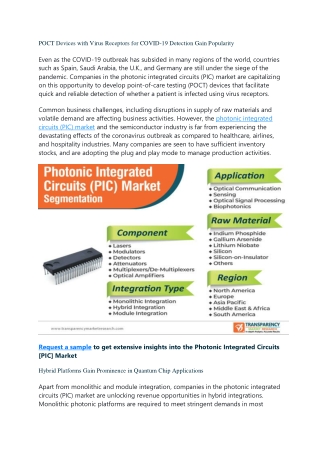 photonic integrated circuits (PIC) market