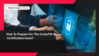 How To Prepare For The CompTIA A  Certification Exam