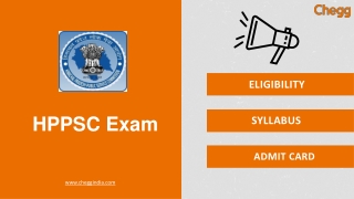 Himachal Pradesh Public Service Commission (HPPSC)