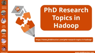 PhD Research Topics in Hadoop