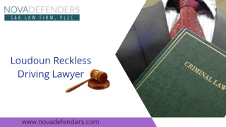 Loudoun Reckless Driving Lawyer