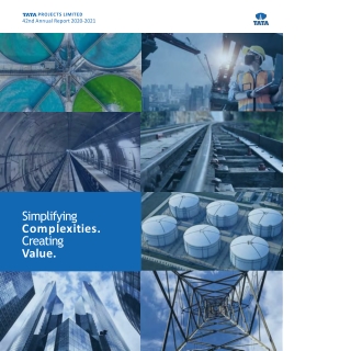Tata Projects Ltd. | 42nd annual report 2020-21