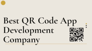 QR code app development company
