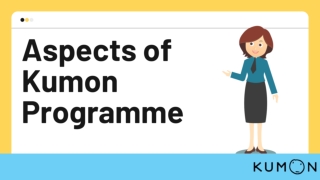 Aspects of Kumon Programme (1)