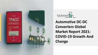 Automotive DC-DC Converters Market Analysis, Objectives, Up Coming Trends 2030