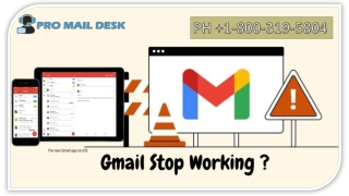 Gmail stopped working  1-800-319-5804 Why my Gmail keep stopping