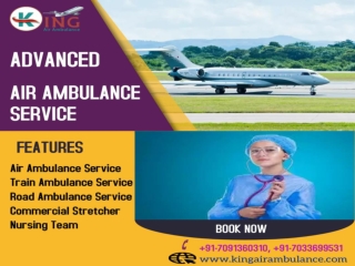 King Air Ambulance Service in Delhi-Fast Patient Reallocation at Affordable Cost