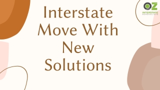 Interstate Removalists Adelaide