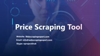 Price Scraping Tool