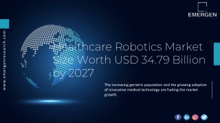 Healthcare Robotics Market ppt