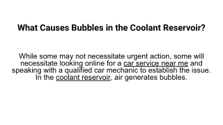 What Causes Bubbles in the Coolant Reservoir_ (1)