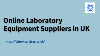 Online Laboratory Equipment Suppliers in UK