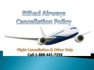 Explore Etihad Airways Cancellation Policy-converted