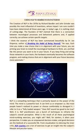 Using-NLP-to-Rewire-Your-Patterns