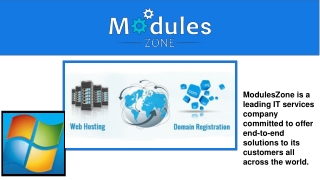 Buy Windows Hosting - ModulesZone