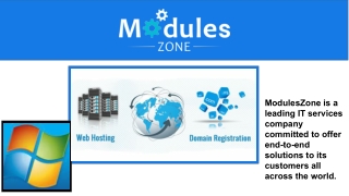 Buy Windows Hosting - ModulesZone