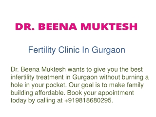 Fertility Clinic In Gurgaon