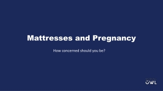 Does an Ideal mattress for pregnant Women exist?
