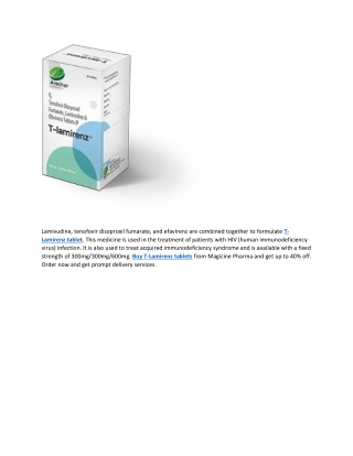 Buy T-Lamirenz tablets