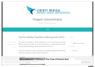 Tips for Holiday Travellers Suffering From OPCD