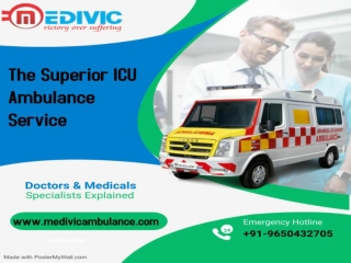 Trustable Ambulance in Rajendra Nagar and Danapur, Patna by Medivic