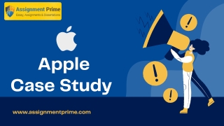 Apple Case Study Help