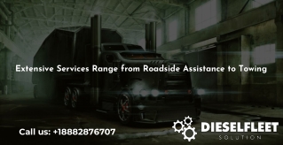Extensive Services Range from Roadside Assistance to Towing