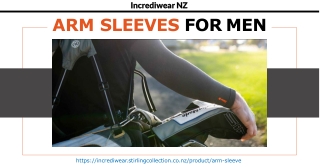 Best arm sleeve for men - Incrediwear NZ