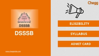 DSSSB EXAM