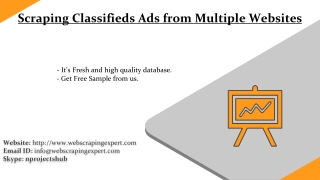 Scraping Classifieds Ads from Multiple Websites