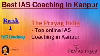 IAS Coaching in Kanpur