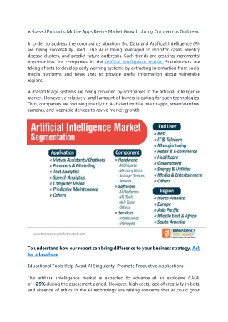 artificial intelligence market.