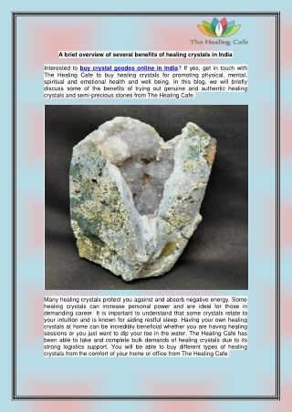 Buy Crystal Products Online In India