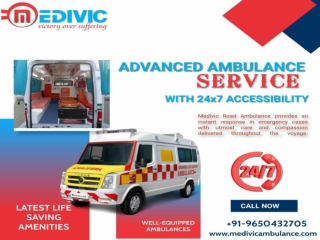 Fully Equipped Ambulance in Bihta and Saguna More, Patna by Medivic