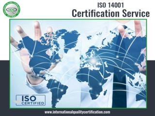 Get the best ISO 14001 certification service online