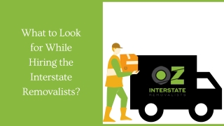 Effective Checklist for Moving InterState(1)