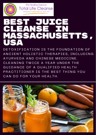 Find The Best Juice Cleanse In Massachusetts, USA