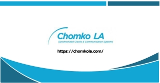 Professional Installation of Industrial Bell System in the USA | Chomko LA
