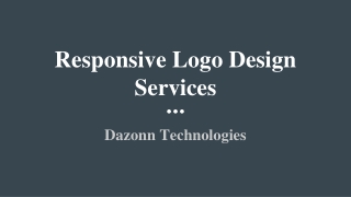 Responsive Logo Design Services